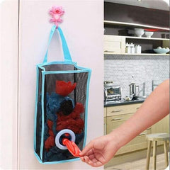 Garbage Bag- Folding Hanging Storage Bag -Plastic Bag Holder Dispensers-Recycling -Trash Bags-Small Things Containers