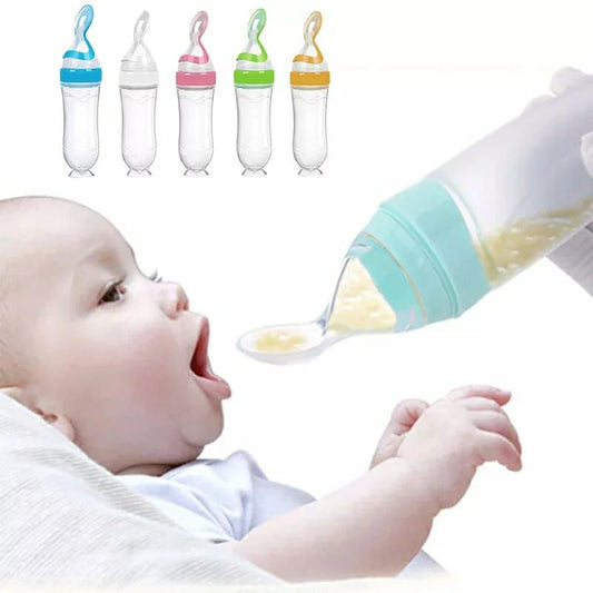 Silicone Spoon Feeder For Babies