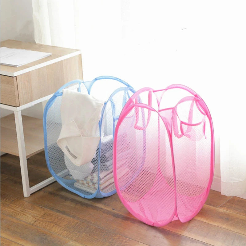 Laundry Basket Foldable Stand Storage