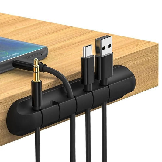 Cable Organizer Cable Holder Clips, 3Pack Cable Management Under Desk USB Cord Organizer Clips for Chargers Nightstand Computer Gaming Room Office Supplies