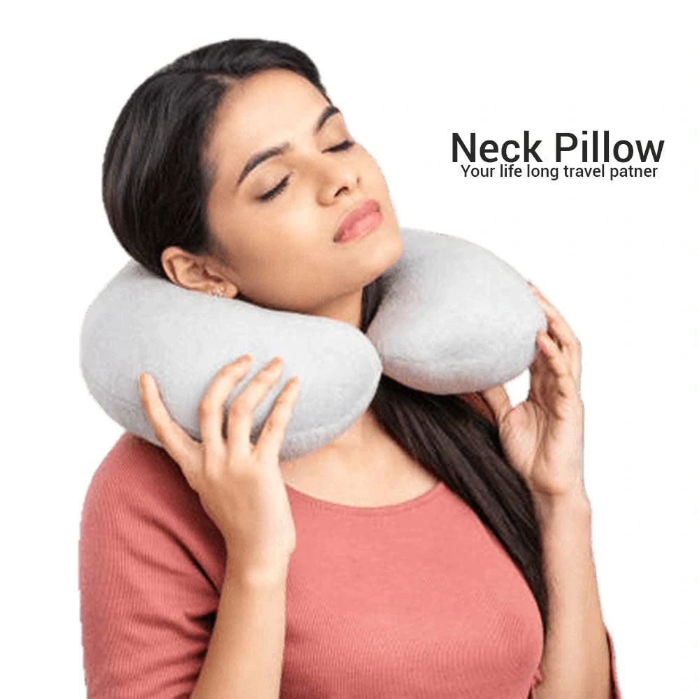 Inflatable Neck Travel Pillow