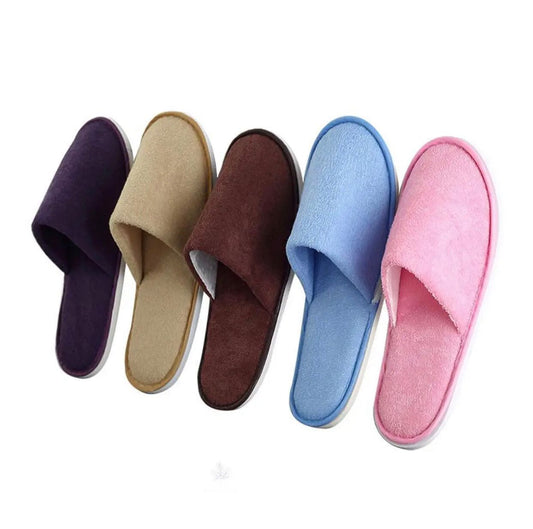 Soft Cotton Plush Slippers