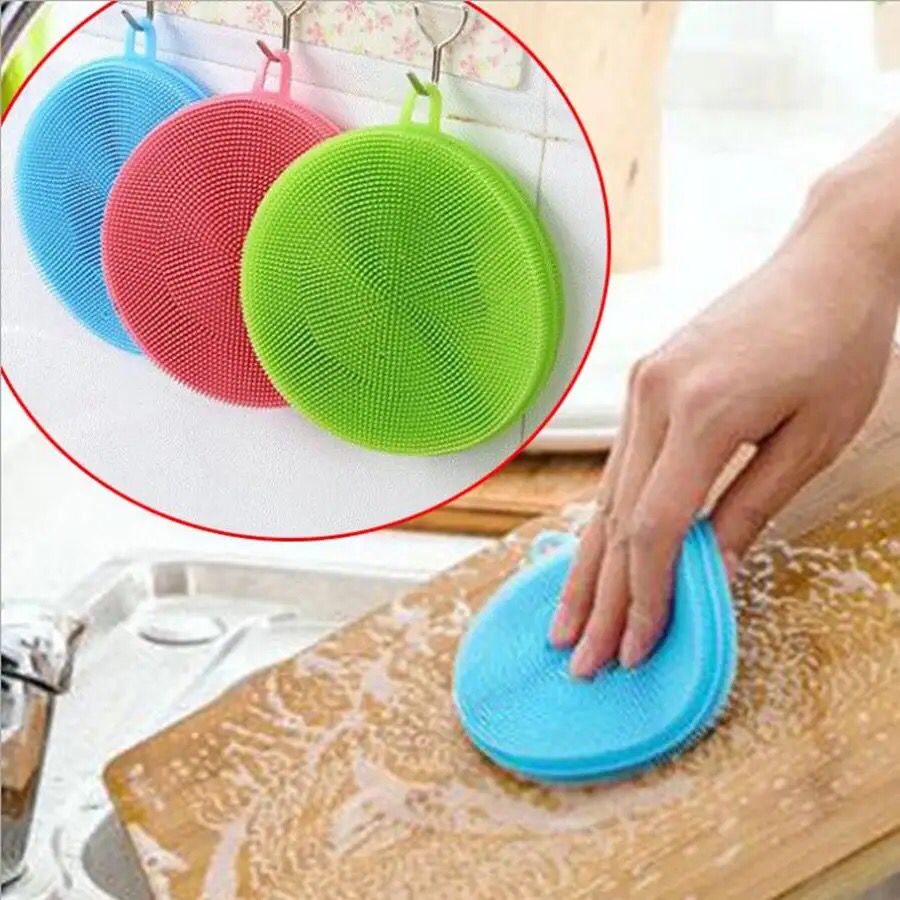 Silicone Wash Tools Dish Brush