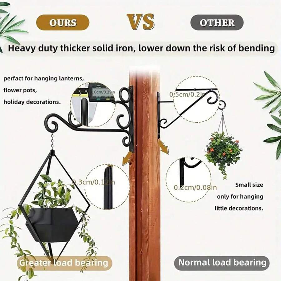 Hanging Plant Bracket - Easily hold your small plant pots 🌿😍