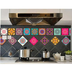 Premium Wall Attraction Tile Stickers Pack of 12