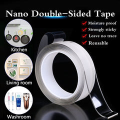 Double Sided Tape Traceless Nano Magic Tape (3 meter size)