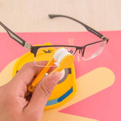 Mini Tweezers Type Microfiber Eyeglasses Cleaner Portable Spectacles Sun Glasses Lens Cleaning Tools Soft Brush Wiper