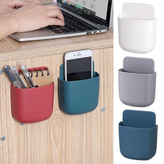 Wall Mounted Storage Case for Remote, Tooth Brush, Mobile Holder/Multi Purpose Stand & Pen Pencil Holder