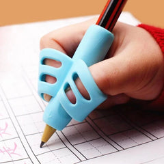 Children Writing Pencil Pen Holder Kids Learning Practise Silicone Pen Aid Grip