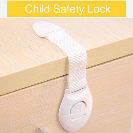 Plastic Cabinet Locks Children Safty Lock Protection Cabinet