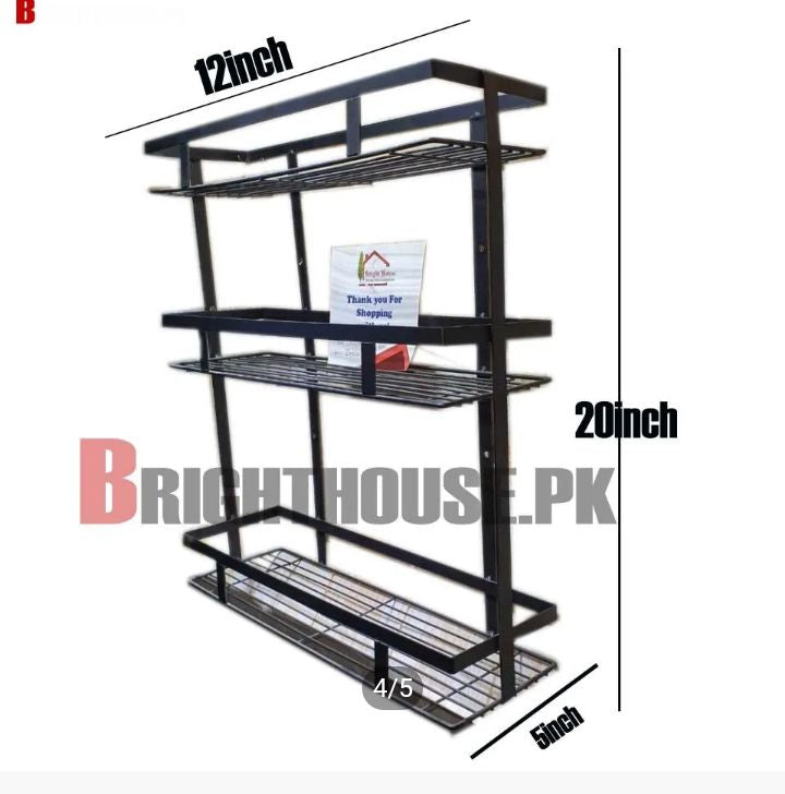 MULTI PURPOSE KITCHEN STORAGE SHELF RACK