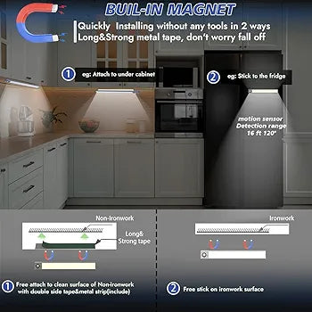 LED MOTION SENSOR CABINET LIGHT