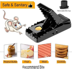 MOUSE TRAP REUSABLE MICE SNAP TRAPS