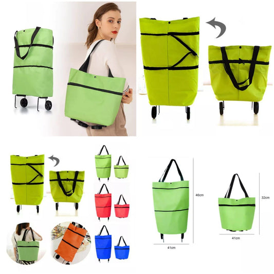 Folding Shopping Bag Collapsible Shopping Trolly