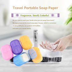 Disposable Paper Soap Tablets with Storage Box
