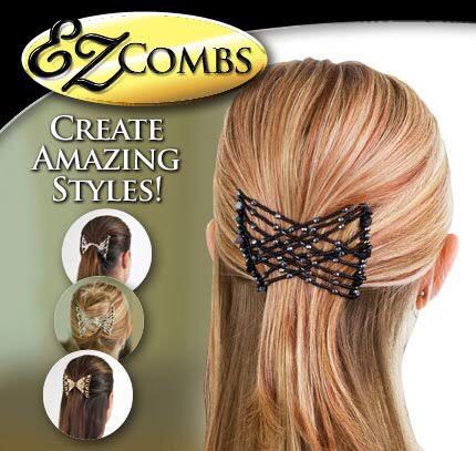 EZ Combs Stretchable Double Combs