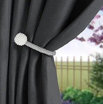 PEARL CURTAIN BUCKLE MAGNETIC CLIP