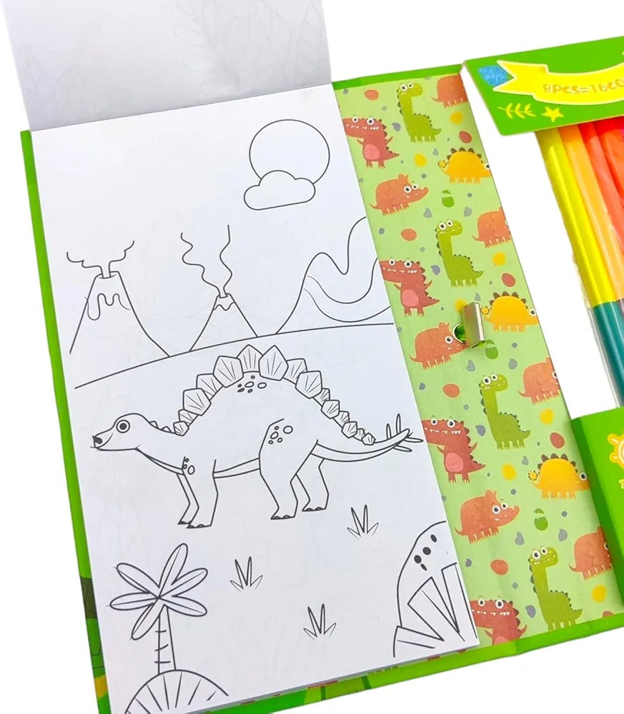 DINOSAUR COLOURING BOOK FOR KIDS