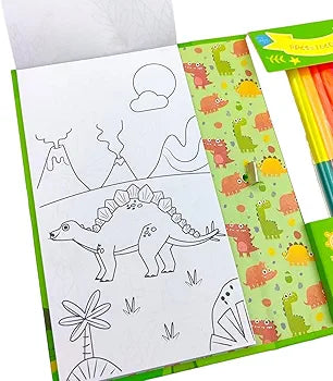 DINOSAUR COLOURING BOOK FOR KIDS