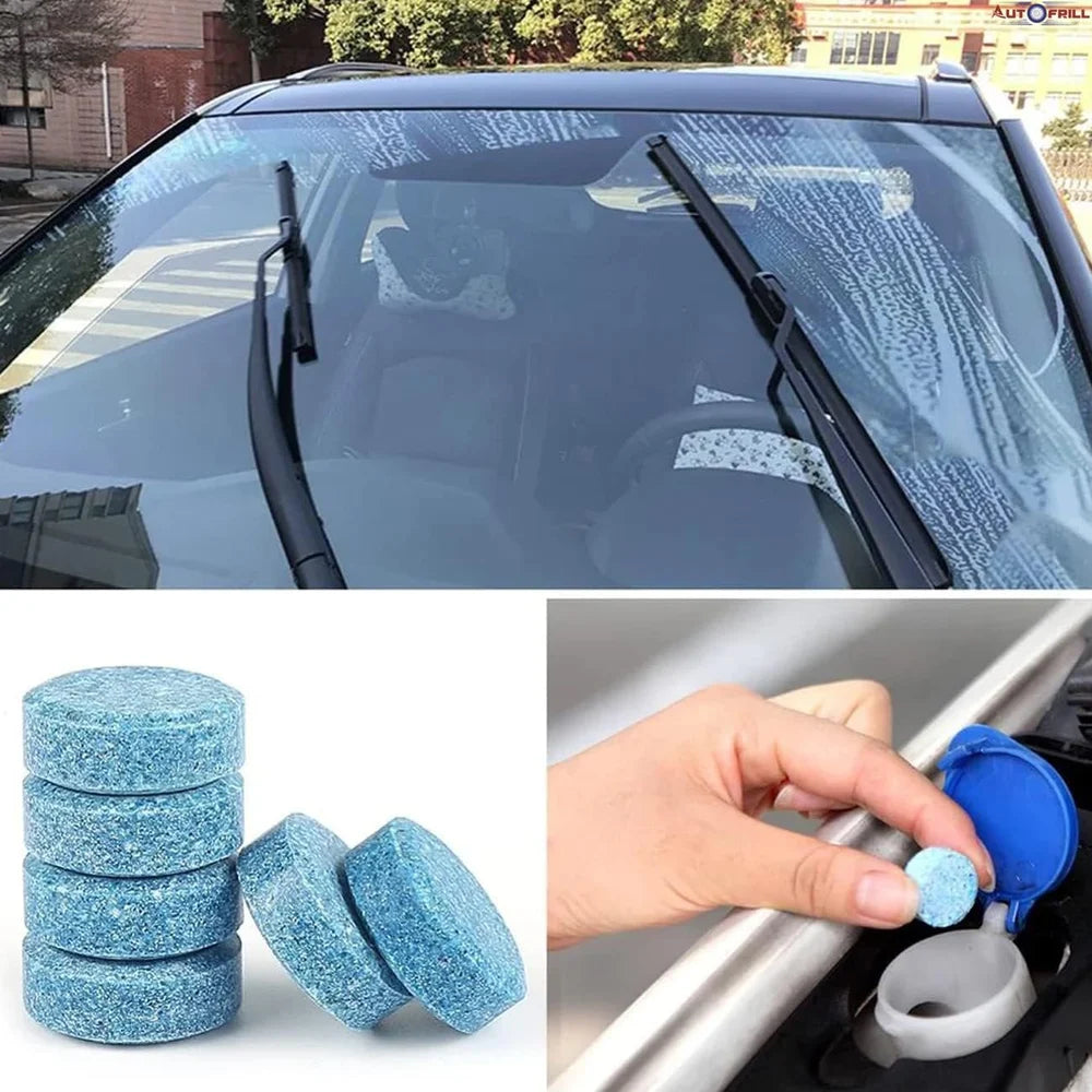 12 PCs Car Glass Wiper Tablets