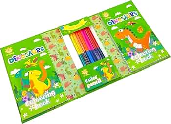 DINOSAUR COLOURING BOOK FOR KIDS