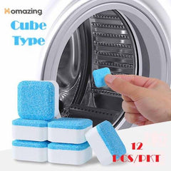 12Pcs Washing Machine Cleaner Washer Cleaning Laundry Soap