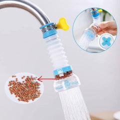 Adjustable Water Tap Extender Faucet Water Filters with Mineral Stone Efficient Filtration for Kitchen Bathroom Accessories