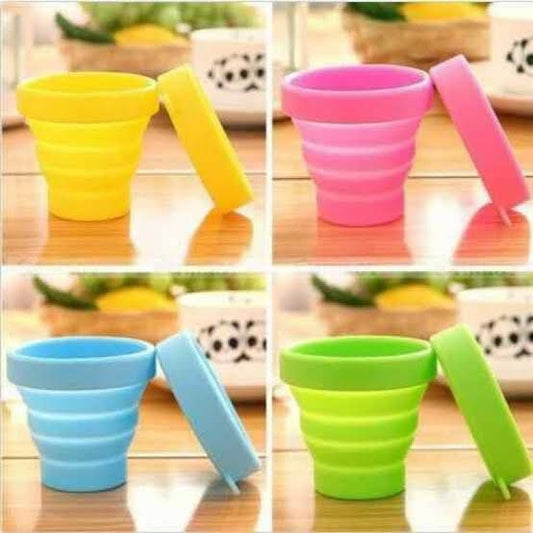 Portable Water Bottle Travel Tableware Foldable Cup