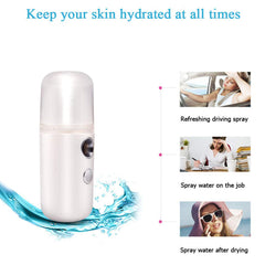Portable Hydrating Sprayer Beauty Spray Apparatus Humidifier Rechargeable