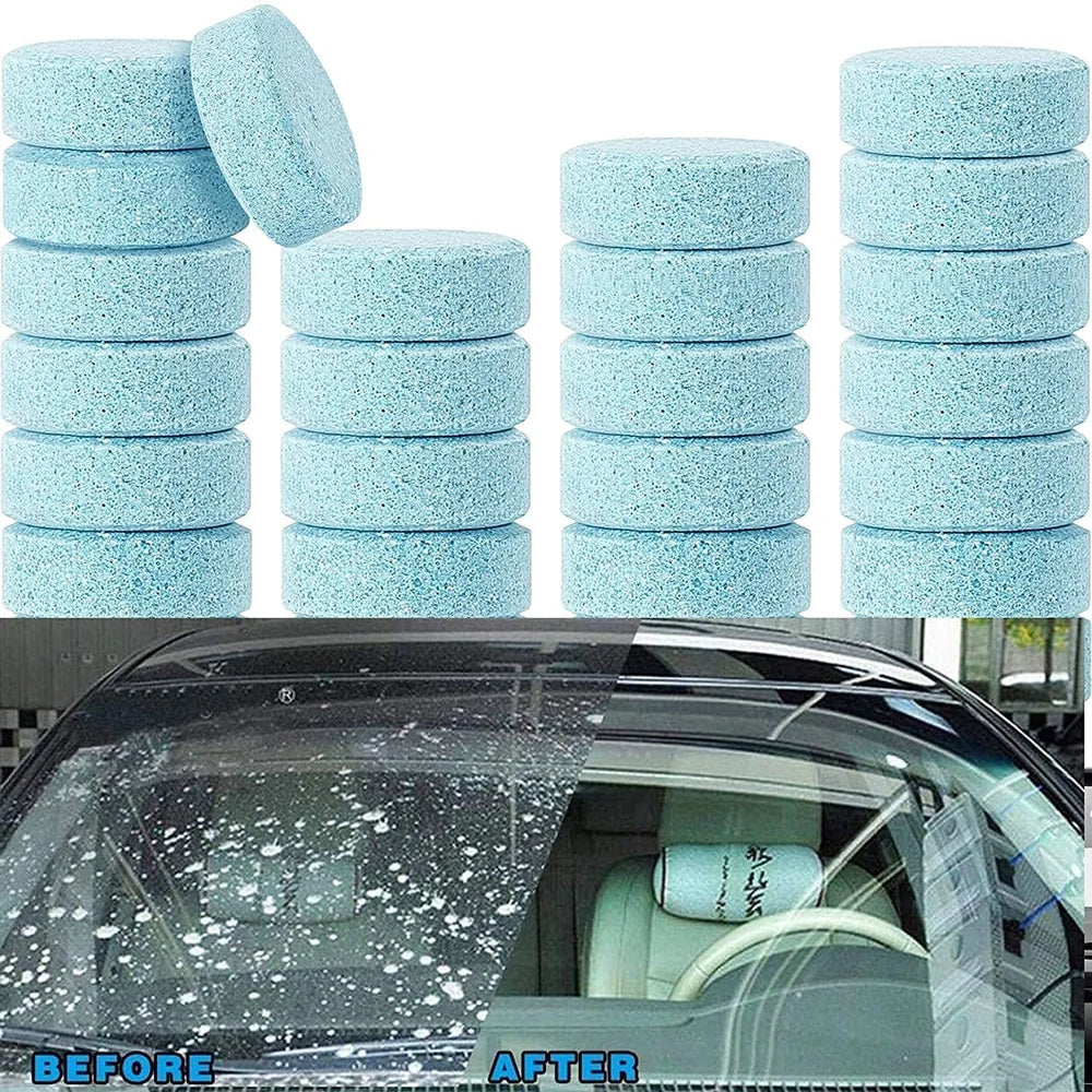 12 PCs Car Glass Wiper Tablets