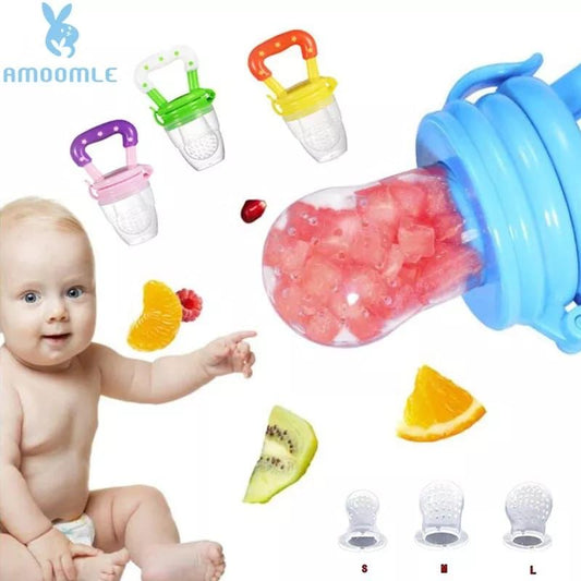 Food and Fruit Nibbler with Extra Mesh, Soft Pacifier/Feeder