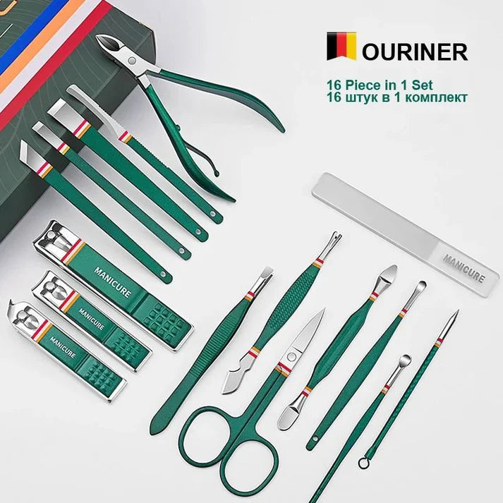 16 PCS Professional Manicure Set