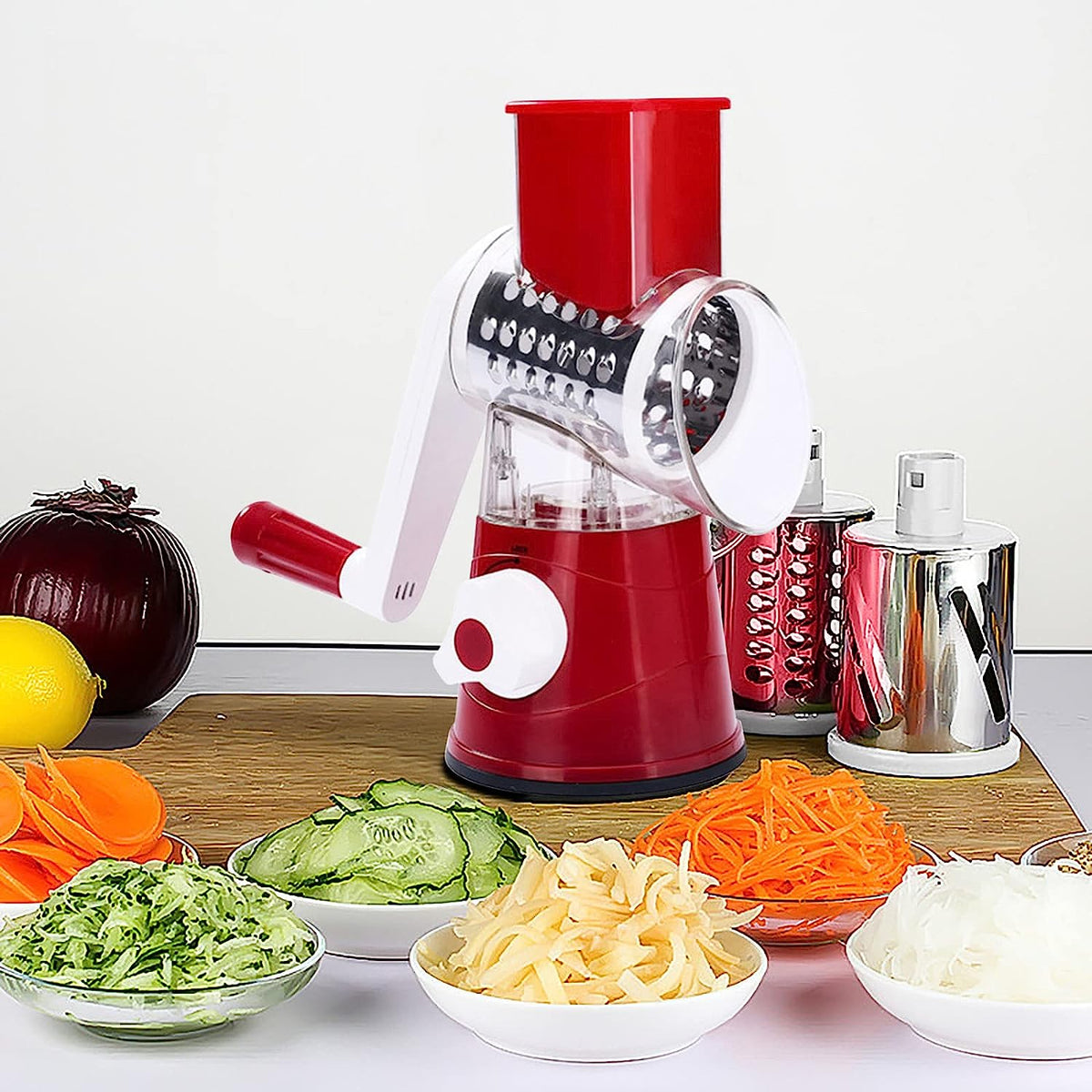 Vegetable Chopper, Multifunctional 3-in-1 Food Choppers