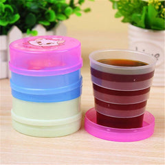 200ML Retractable Folding tumblerful Telescopic Collapsible Folding Water Cups
