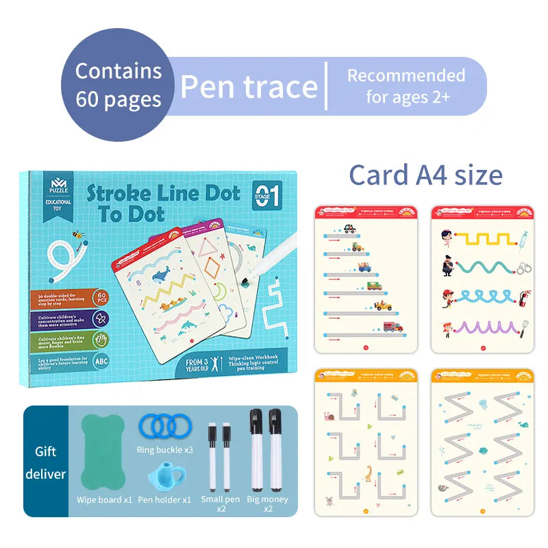 Magical Reusable Tracing Workbook