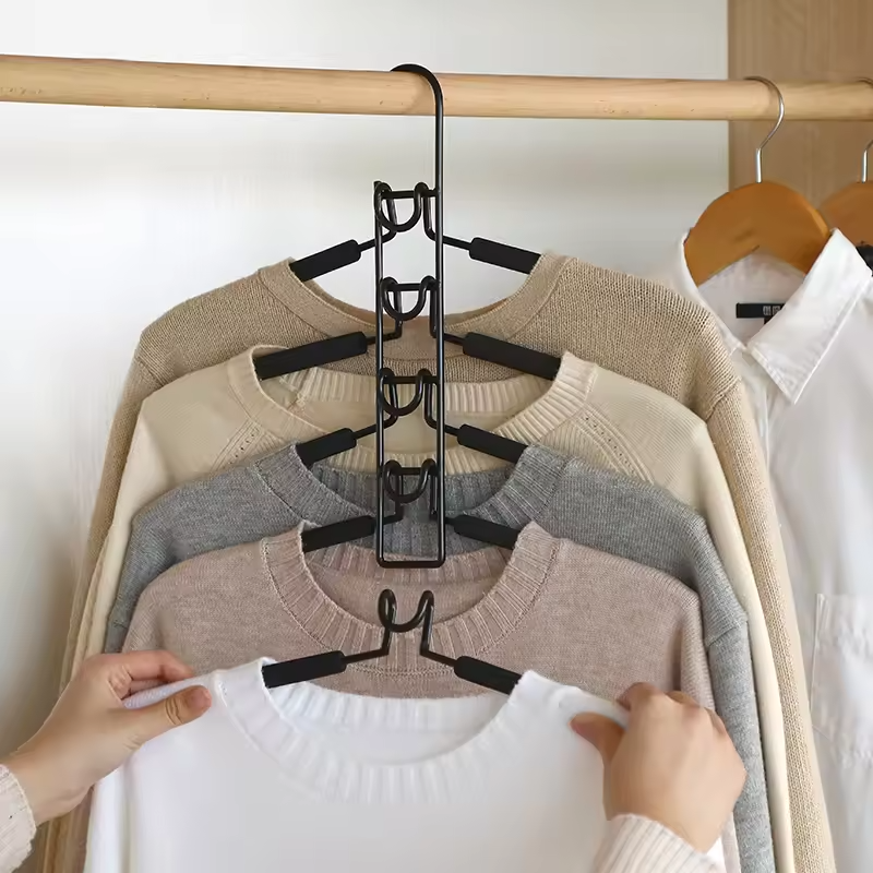 5 tier Anti Slip Clothes Hanger(Metal)