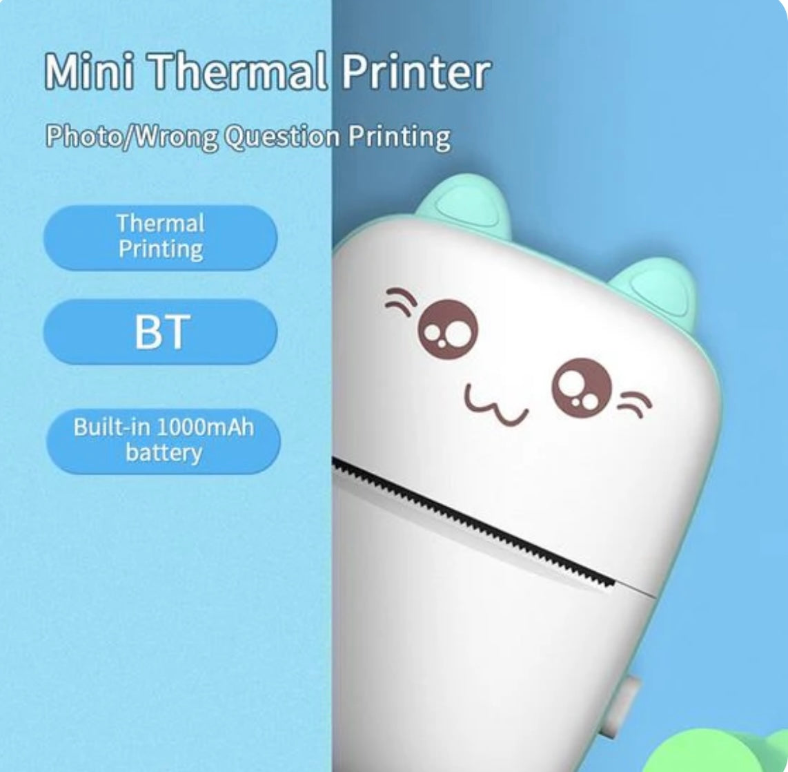 Mini Cute Pocket Printer