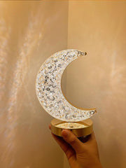 LED Crystal Moon Lamp