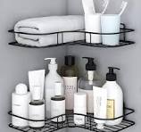 METAL BATHROOM SHELF