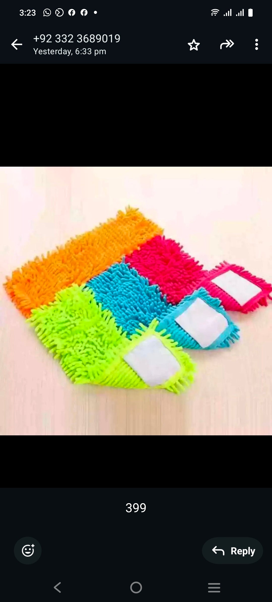 MICROFIBRE MOP