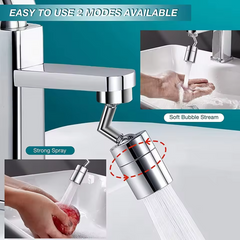 720° Rotating Tap Faucet | Easy Washing