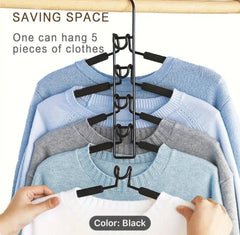 5 tier Anti Slip Clothes Hanger(Metal)