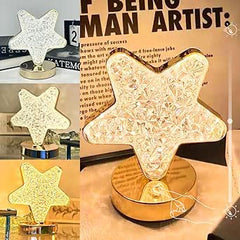 Crystal Star Shaped Night Ligh