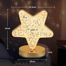 Crystal Star Shaped Night Ligh