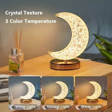 LED Crystal Moon Lamp