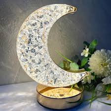 LED Crystal Moon Lamp