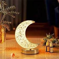 LED Crystal Moon Lamp