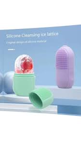 Silicon Ice Roller with Scrub