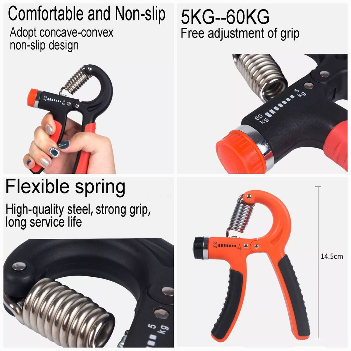 HAND GRIPPER FITNESS